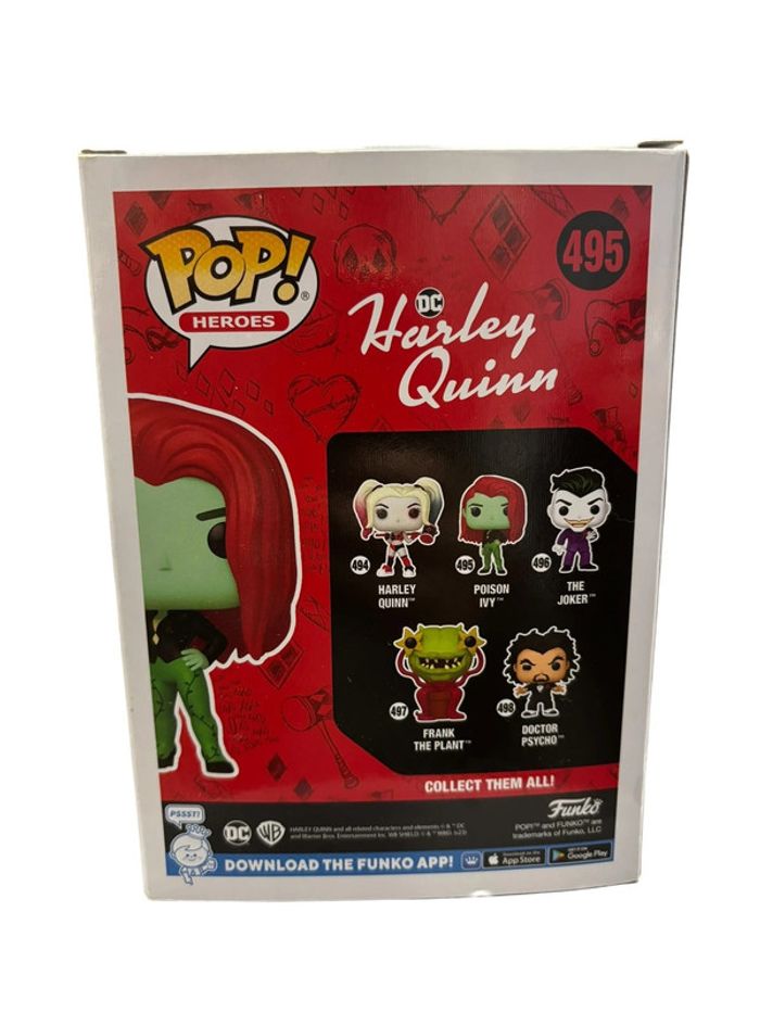 Figurine Funko Pop Dc Harley Quinn Poison Ivy 495 neuf - photo numéro 2