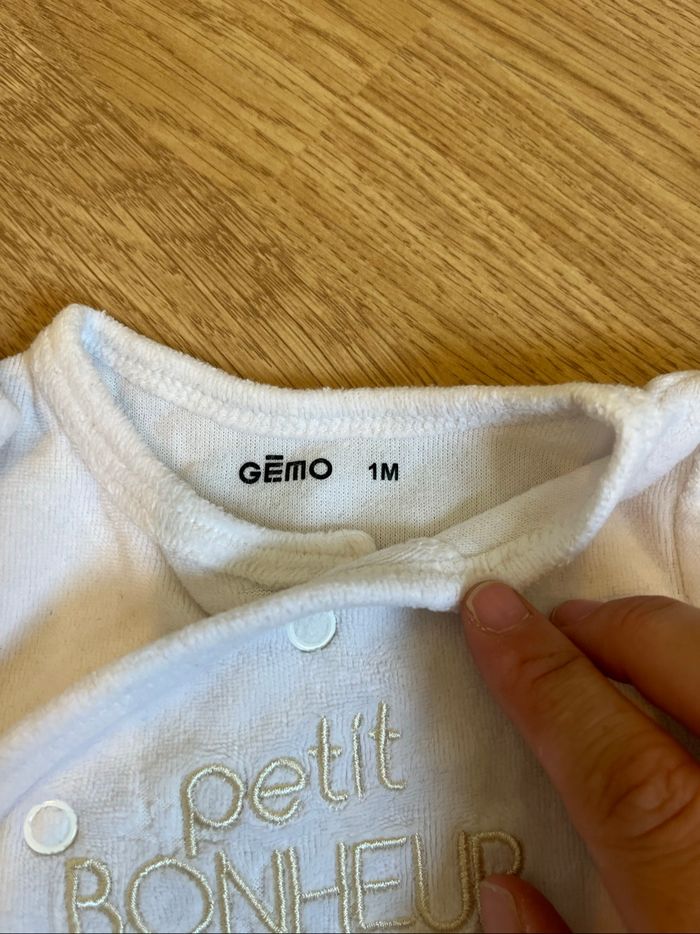 Pyjama 1 mois gemo - photo numéro 4