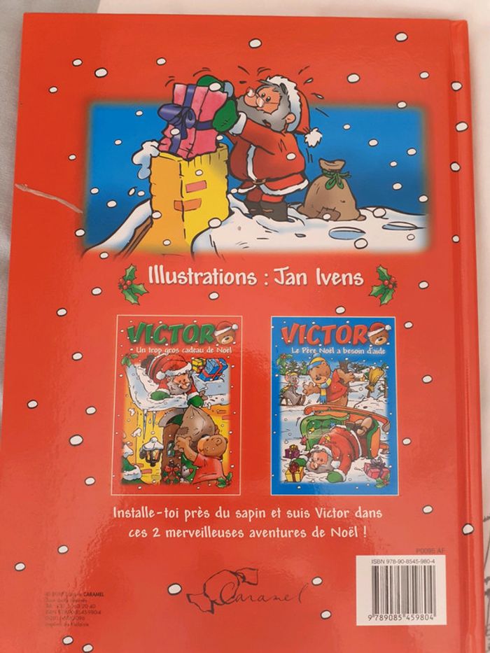 Livre Victor un trop gros cadeau pour Noël - photo numéro 2