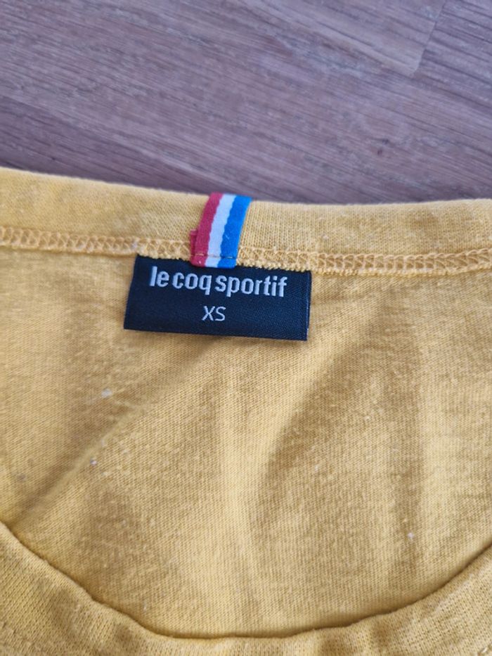 Tee-shirt MC Le coq sportif T.XS - photo numéro 2