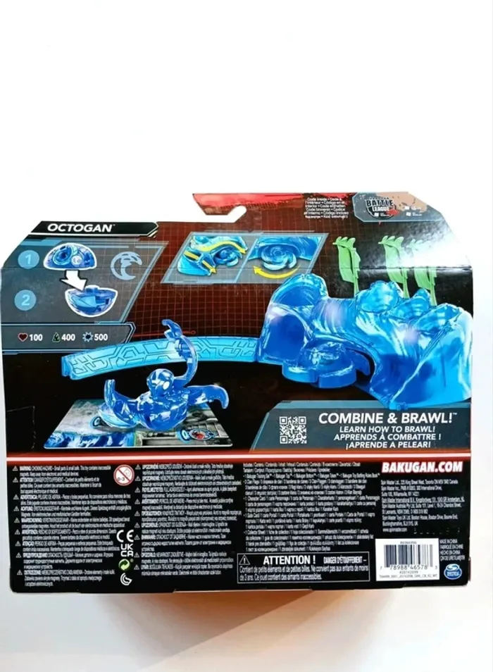 Bakugan Training Set avec thème octogan Aquatic - photo numéro 2