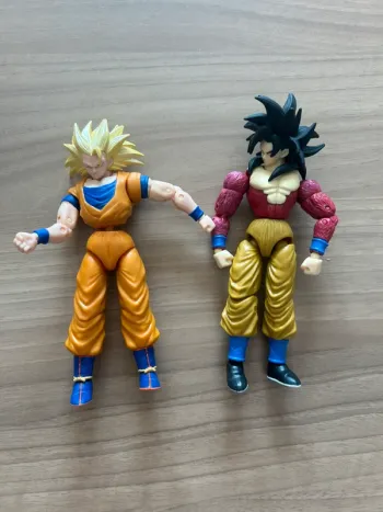 Lot de 2 figurines articulées dragon Ball Z