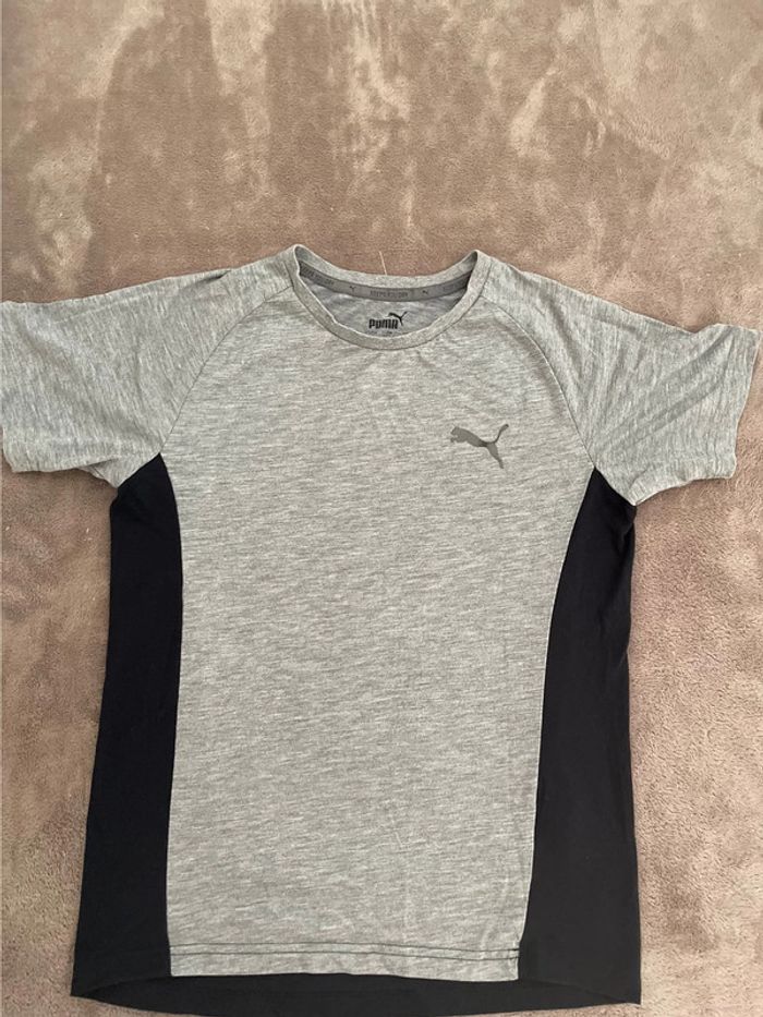 T-shirt Puma gris 12 ans