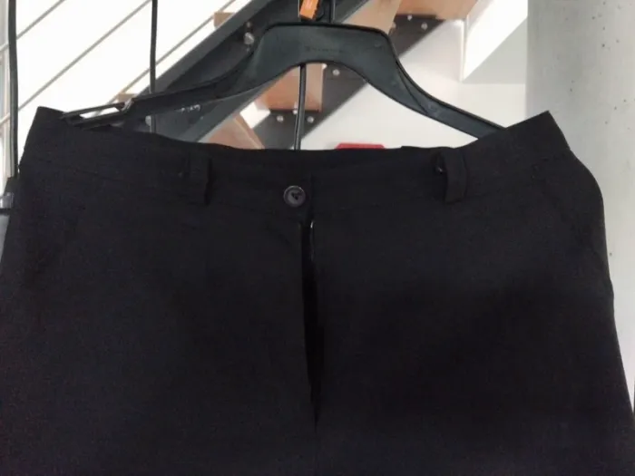 Pantacourt jambe large taille haute - photo numéro 3