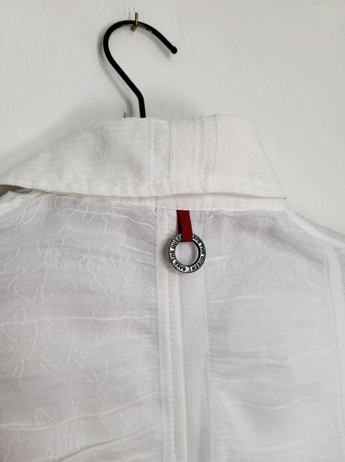 Chemise imprimé fleur avec dentelle taille M Save the queen - photo numéro 8