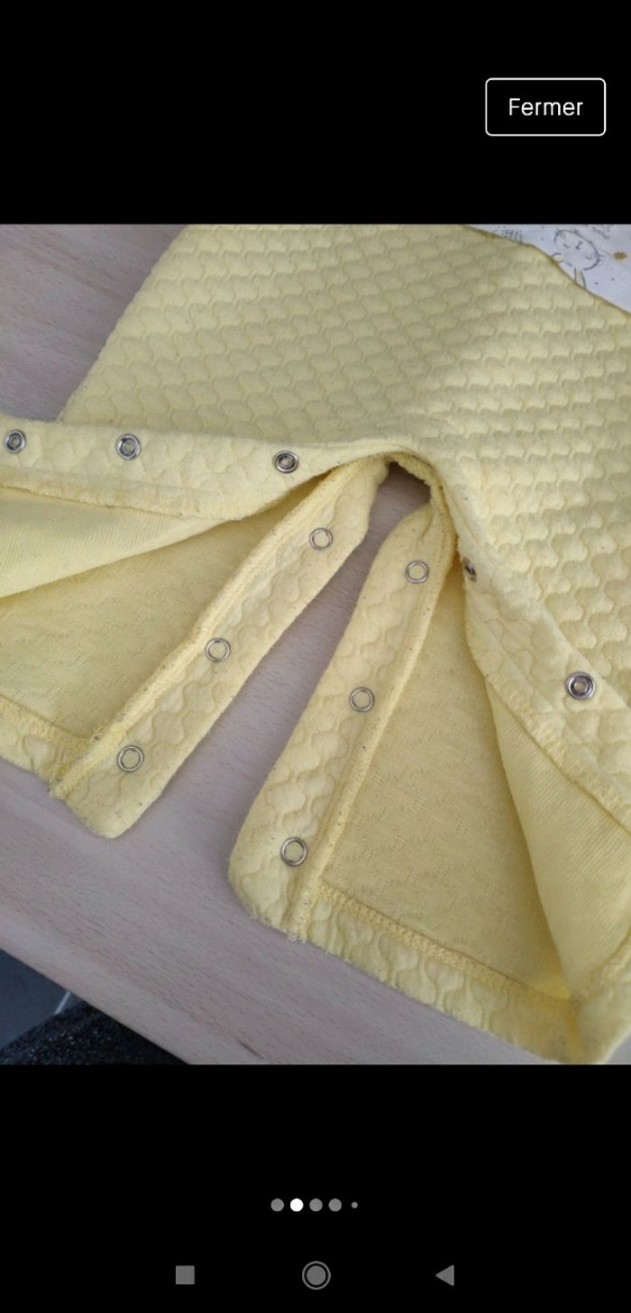 Pyjama lapin sans pied Tissaia 12 mois - photo numéro 2