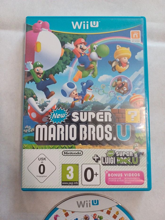 New Super Mario Bros U Nintendo Wii U - photo numéro 2