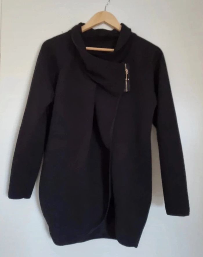 Veste noire femme manches longues - photo numéro 9
