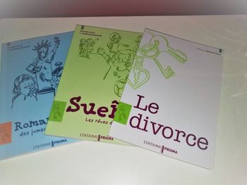 Lot de 3 livres de Mickael Larrar (le divorce, Suëno le rêve d'une étoile, Roman et Paul des jumeaux