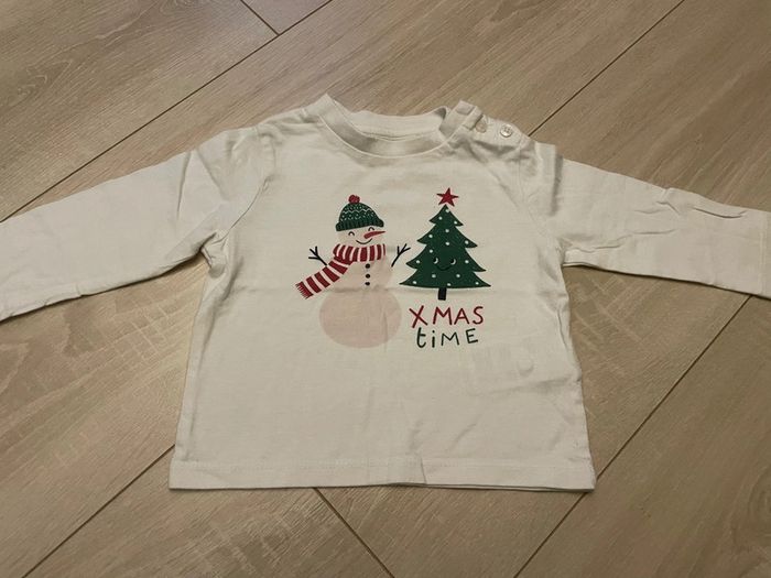 T-shirt manches longues vertbaudet 6 mois