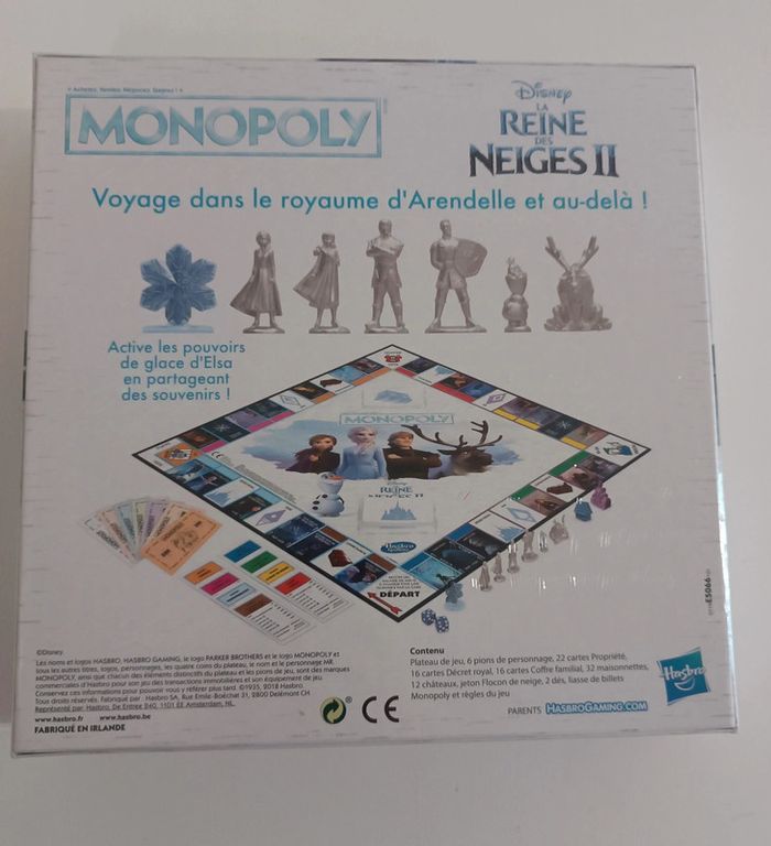 Monopoly reine des neiges 2 neuf - photo numéro 2