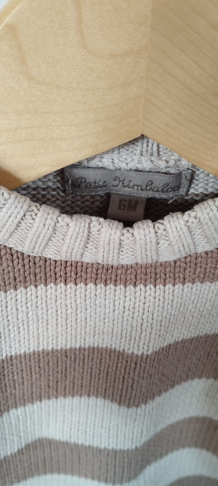 Pull garçon 6 mois petit kimbaloo - photo numéro 2