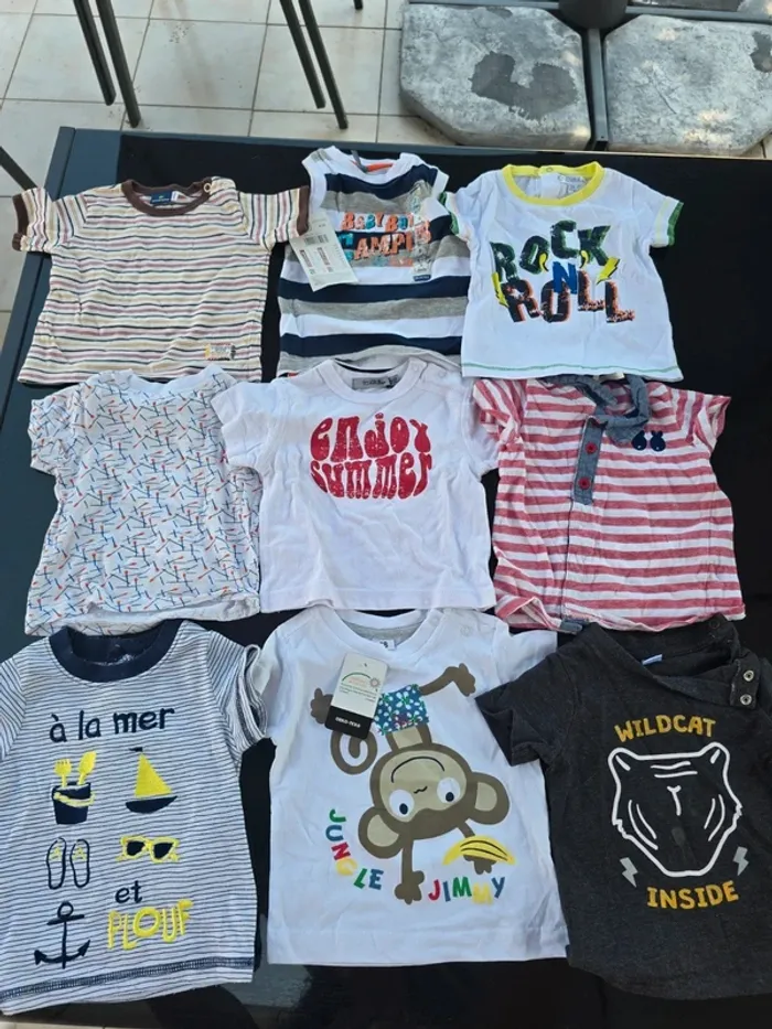 Lot 53 vêtements garçon 6 mois - photo numéro 8