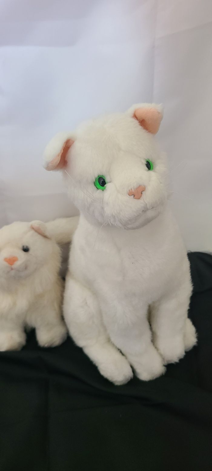 vintage peluche chat Ramsès mascotte publicité Feu Vert - photo numéro 6