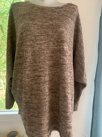 Tunique taille 46-48 beige