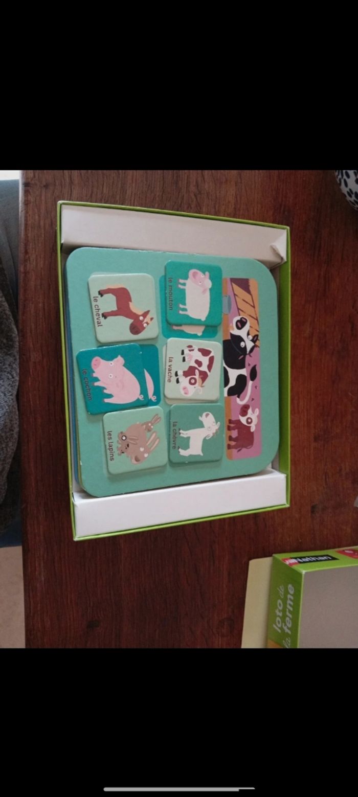 Jeu loto de la ferme - photo numéro 5