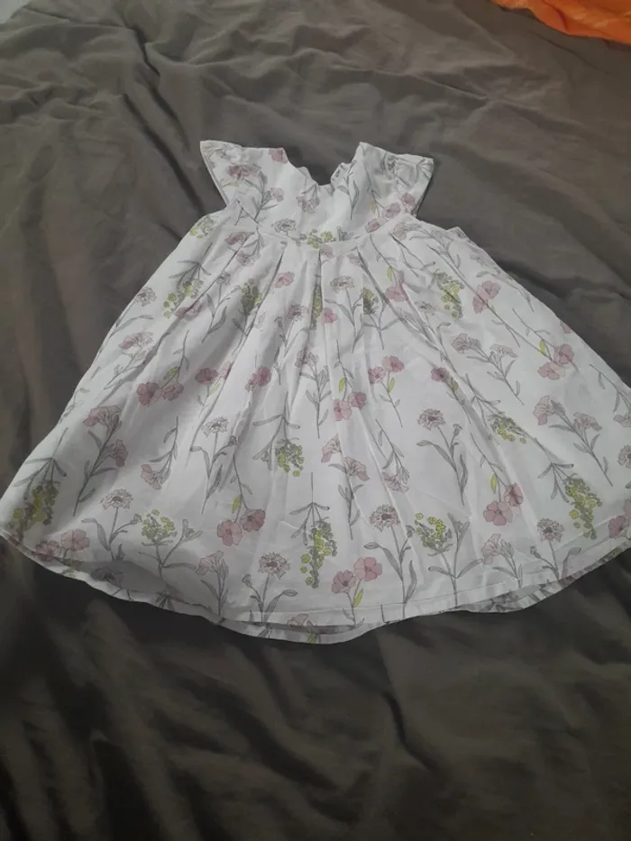 Lot de 2 robes fille 12 mois - photo numéro 3