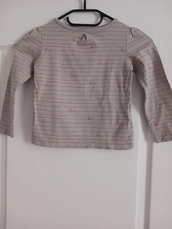 T-shirt fille vert baudet