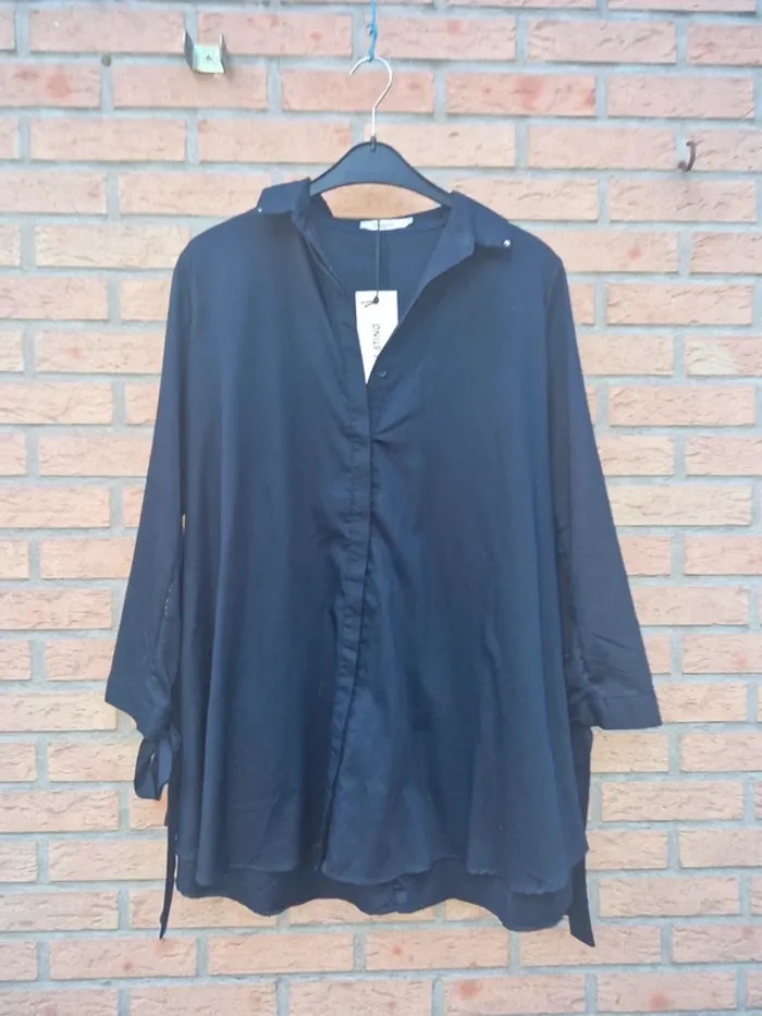 Chemise femme • Bleue Marine - photo numéro 5