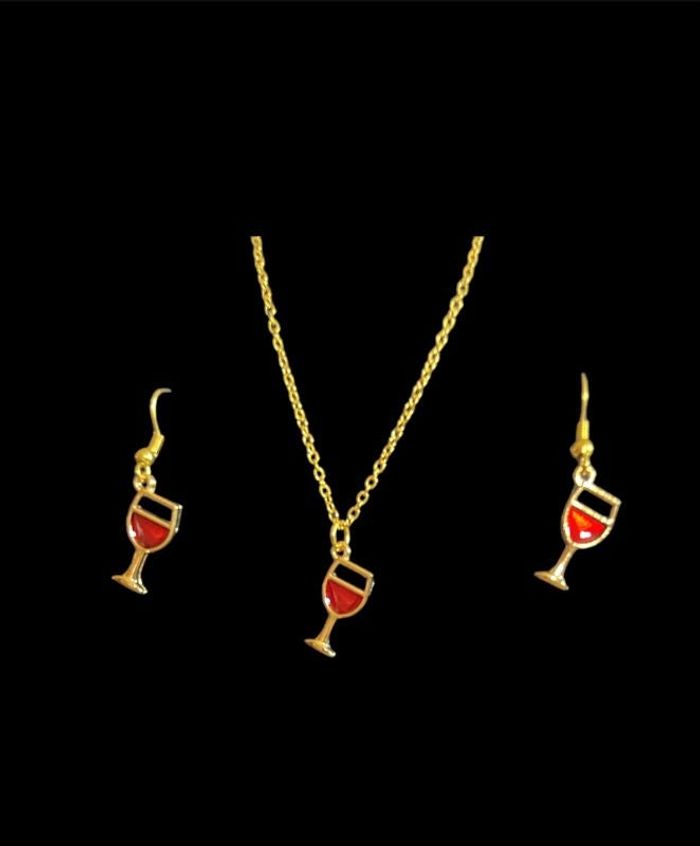 Parure verre à vin