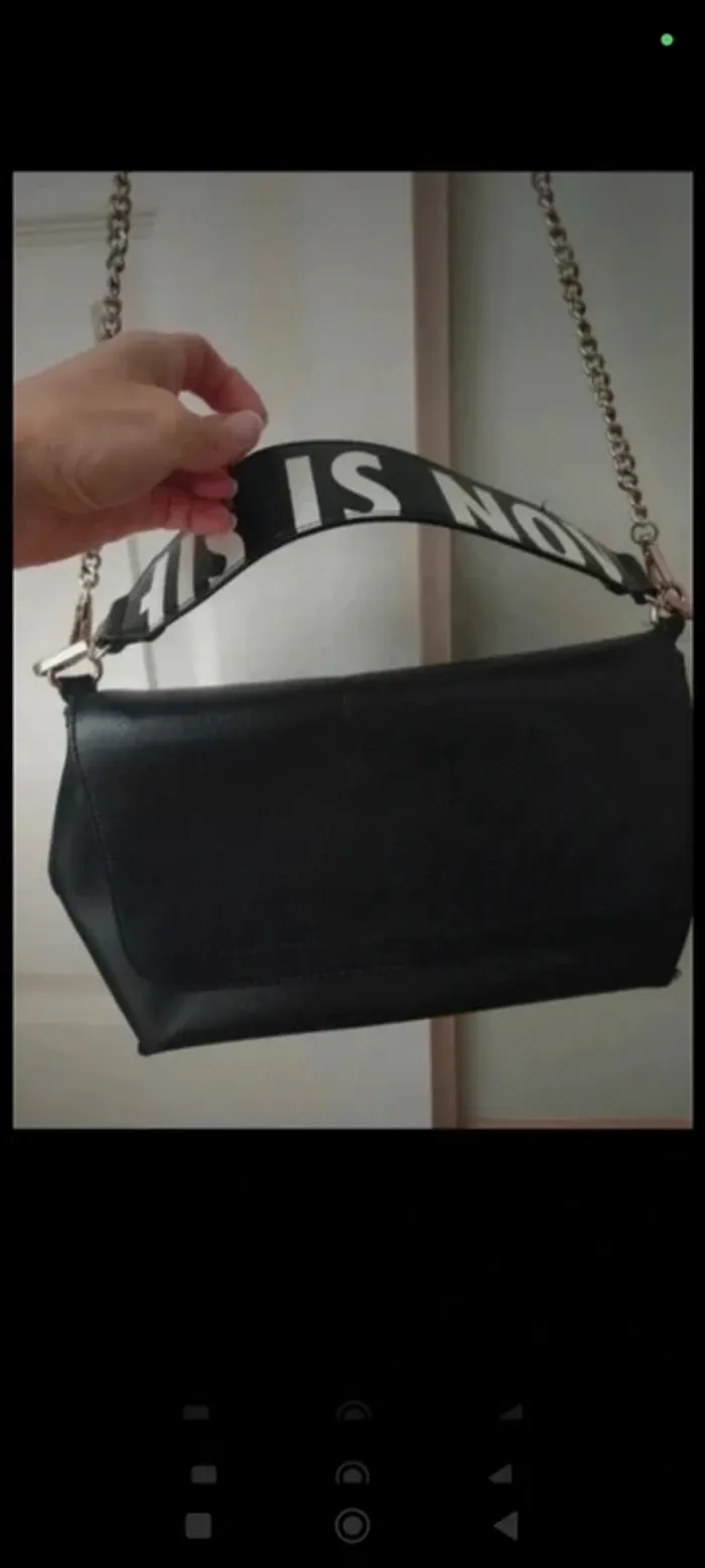 Sac à main noir zara - photo numéro 3