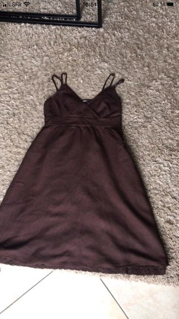 Robe etam marron