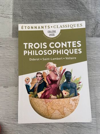Livres les trois contes philosophiques