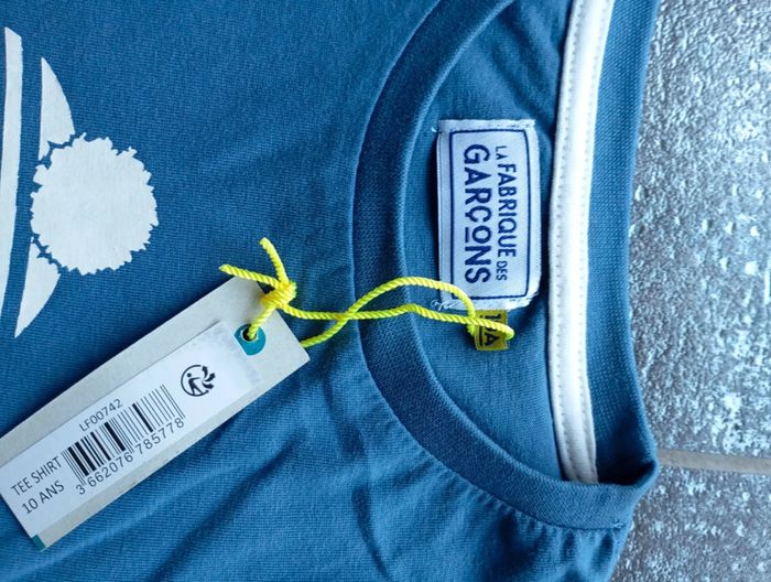 T-shirt neuf garçon - photo numéro 5