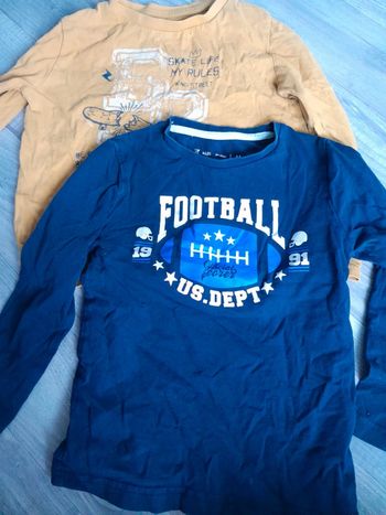 2 tshirt manches courtes