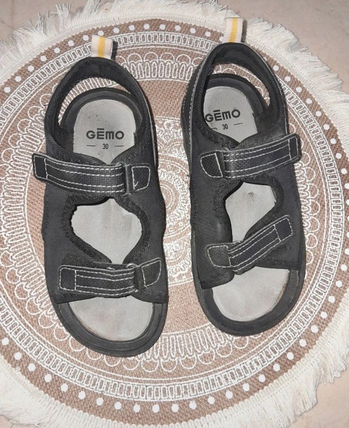 Sandales à scratch-Gémo-taille 30-Très bon état 💞