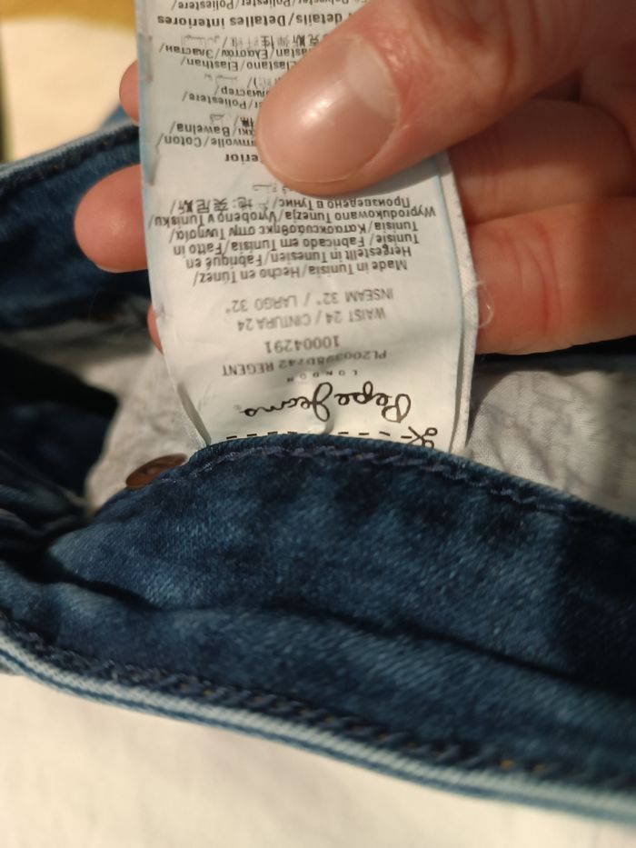 Lot de 2 jeans slim Pepe Jeans - Taille 24/32 - photo numéro 4