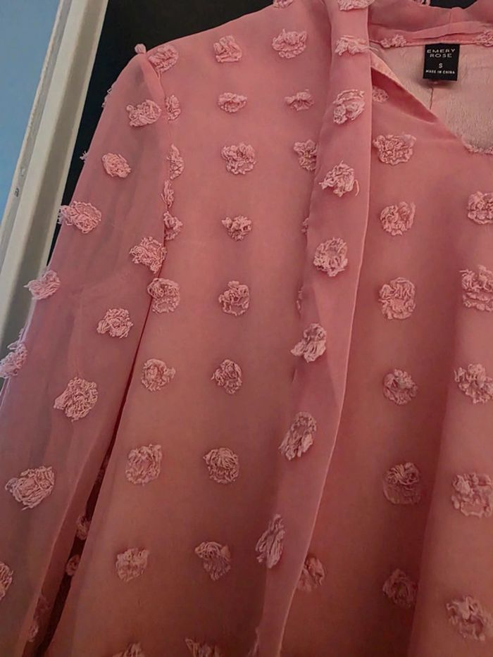 Blouse rose femme shein - photo numéro 3