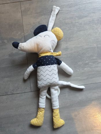 Peluche musicale souris 🐁 Sauthon