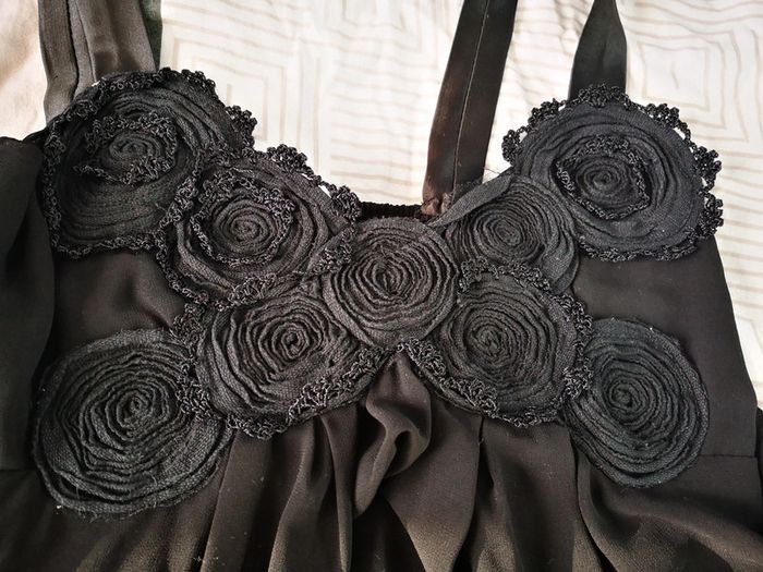 #robeboule noire femme taille 36 - photo numéro 3