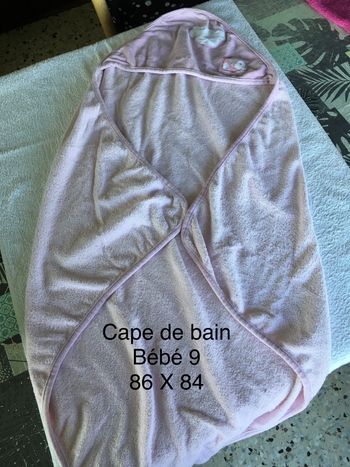 Cape de bain