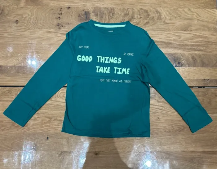 Lot 3 Tee-shirt manches longues 8 ans Kiabi - photo numéro 3