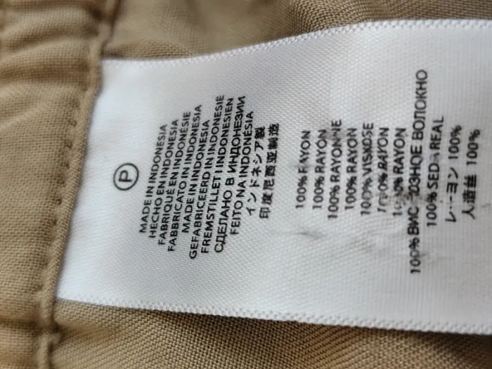 Pantalon fluide Michael Kors marron clair XL - photo numéro 8