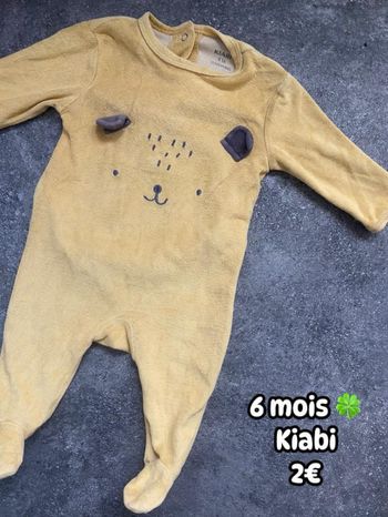 Pyjama 🍀 6 mois 🍀 Kiabi