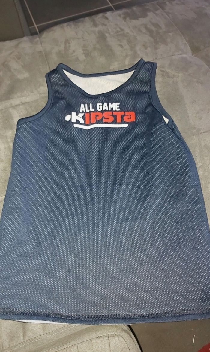 T-shirt de basket garçon 6 ans - photo numéro 2