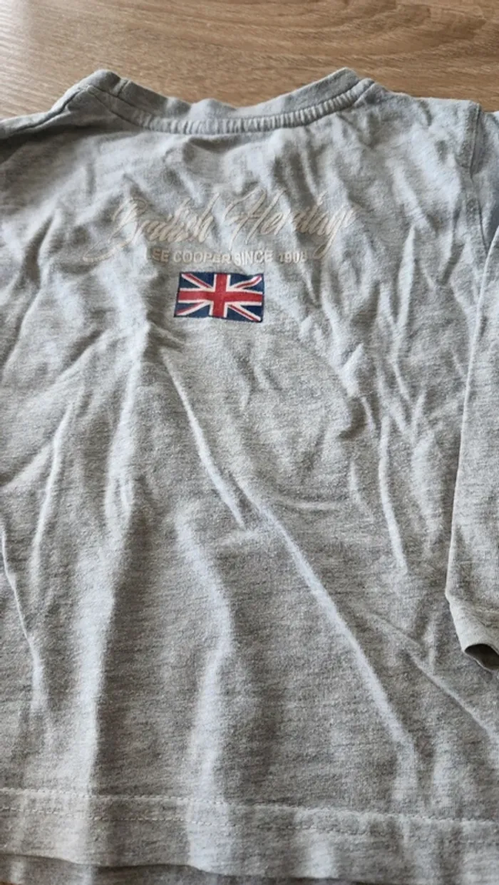Tee shirt manches longues Lee cooper taille 2ans - photo numéro 3