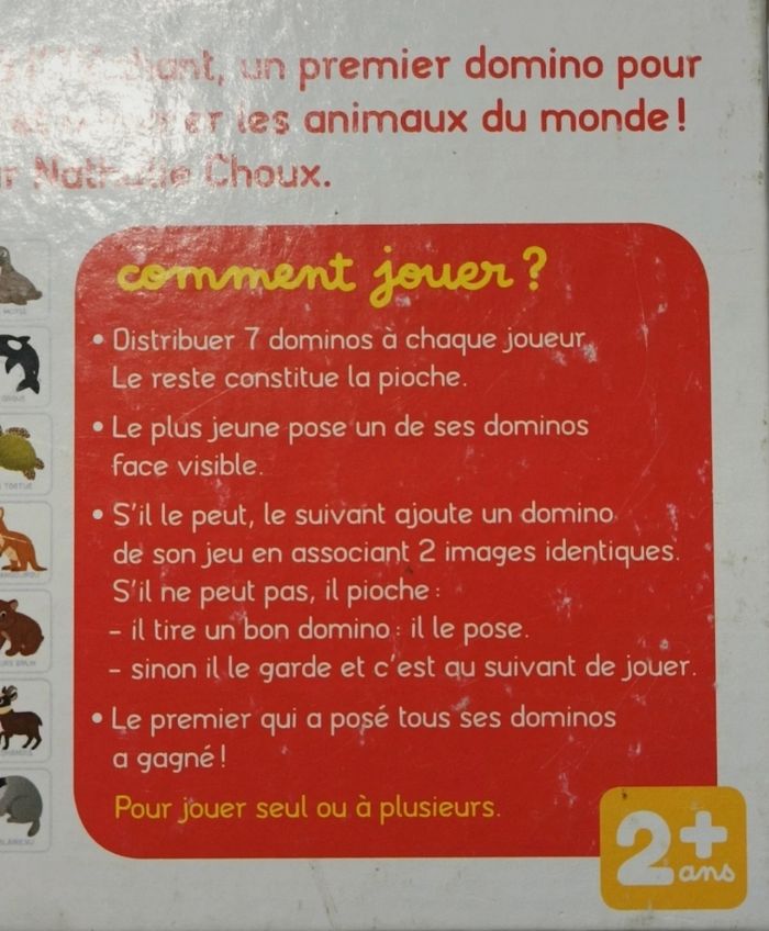 Dominos des animaux - photo numéro 2
