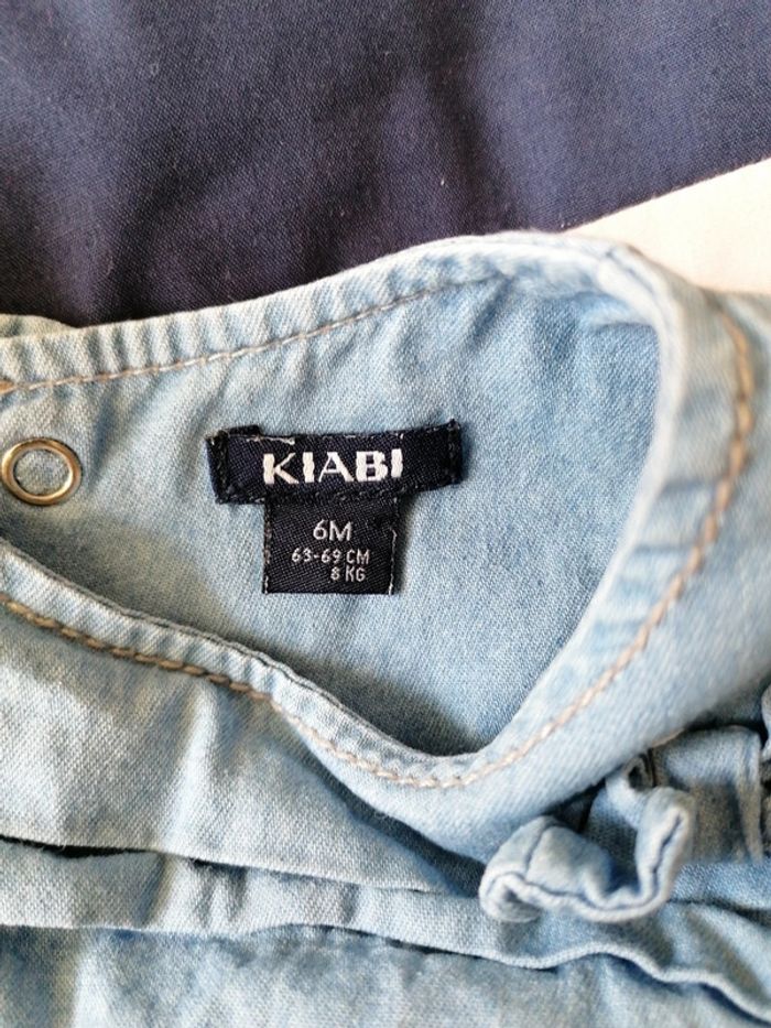 Robe été 6 mois en jeans - photo numéro 3