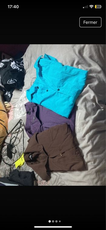 Lot de 3 chemises