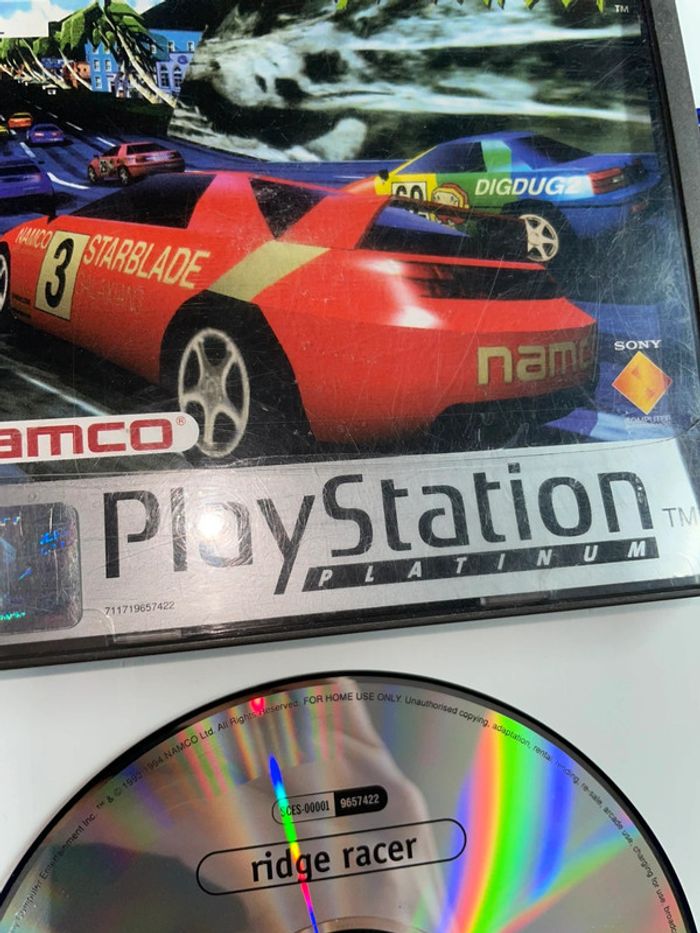 Ridge Racer - Jeu PS1 Platinum Avec notice Version Française Sony - photo numéro 3