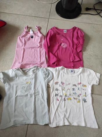 Lot de 8 maillots de corps 5 ans