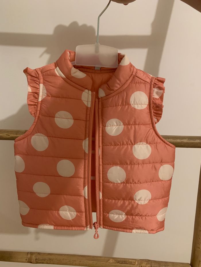 Doudoune sans manche fille