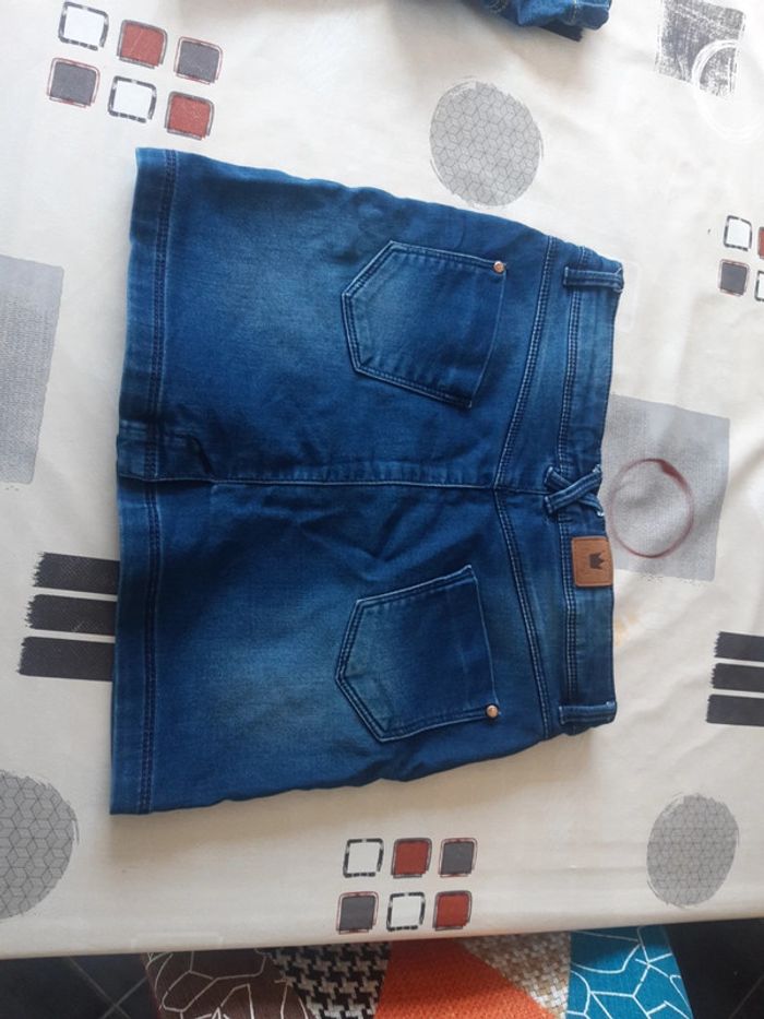 Jupe jeans 10ans - photo numéro 3