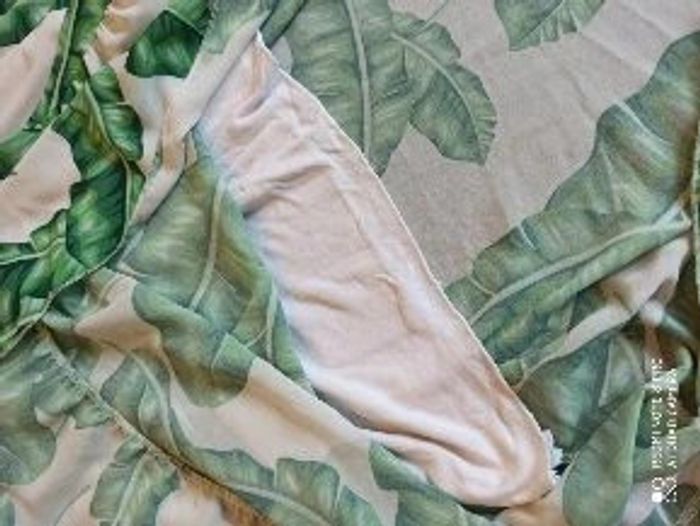 Robe à blanche et verte - photo numéro 5