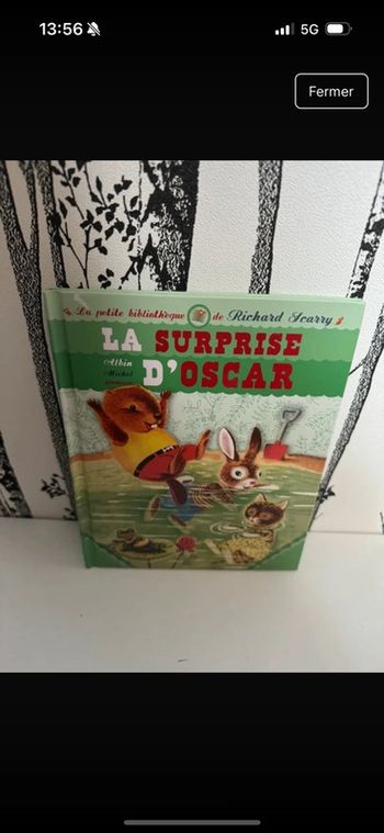 livre La Surprise D'Oscar