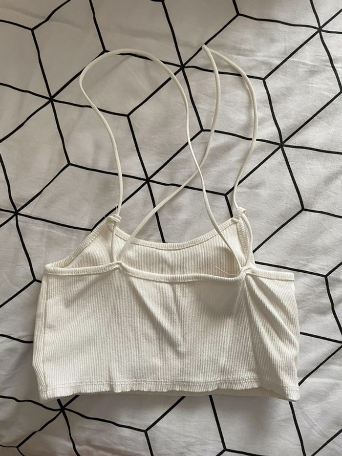 Crop top blanc - photo numéro 2